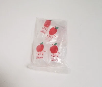 Apple Mini Zip Resealable Bags 1/2" x 1/2" Clear Baggies 1212 1000ct. NEW - Image 1 of 3