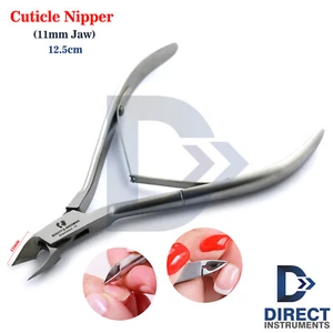 Manicure Pedicure Cuticle Nipper Dead Skin Removal Extra Sharp Stainless Steel - Picture 1 of 5