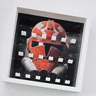 Display frame case for Lego  Star Wars Clone army general minifigures 25cm 27cm
