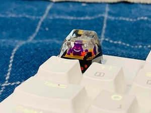 b3 cho26key Gaming Keycaps for Cherry MX Switches OEM R4 Hand Made Resin keycap - Picture 1 of 5