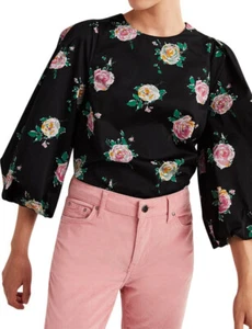 BODEN Puff Sleeve cotton top size 18 T1101 --B73A - Picture 1 of 5