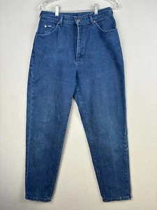 Vintage Lee Women’s Jeans 12 Med Blue Mom Cotton UGWA USA 3370 - Picture 1 of 19