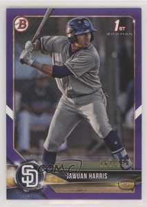 2018 Bowman Draft Purple /250 Jawuan Harris #BD-85
