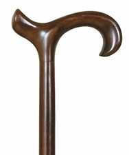 The Walking Stick Company Ergonomic Wood Walking Cane- Left Hand