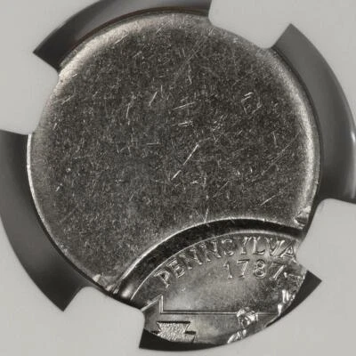 1999 NGC MS66 Struck 70% Off Center Pennsylvania Quarter Mint Error High Grade - Image 1 of 4