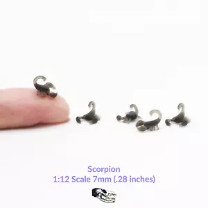 Scorpion - 1:12 Scale miniature for diorama, resin inclusions (5 scorpions) - Picture 1 of 4