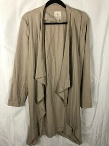 Eliane Rose hellbraune Damen Gr. L 100% Tencel Langarm Strickjacke - Bild 1 von 8
