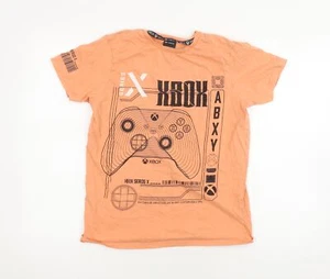 George Boys Orange Xbox Graphic T-Shirt 14-15 Years - Picture 1 of 12