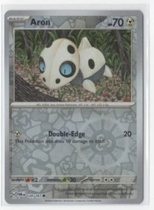 Pokemon Maschera del Crepuscolo 120/167 Aron Reverse Holo - Foto 1 di 1