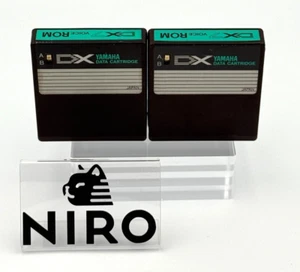Yamaha DX7 Voice ROM 1 & 2 Cartridge Synthesizer Sound Bank Free Shipping - Picture 1 of 13