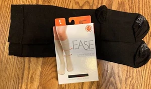 EASE byTherafirm Damen Kompression kniehoher Strumpf, schwarz, groß, 15-20 mmHg - Bild 1 von 3