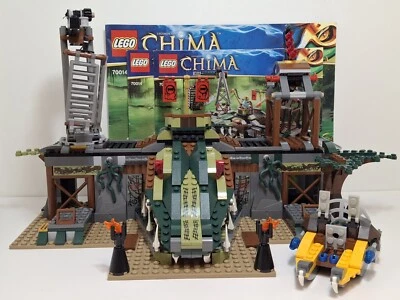 Lego Chima The Croc Swamp Hideout Missing 5 Parts Set 70014 NO MINIFIGURES - Image 1 of 4
