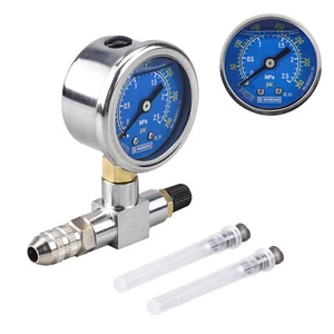 Set Universal 350PSI Stainless Steel Suspension Shock Nitrogen Filling Tool Kit - Picture 1 of 9