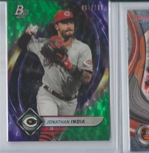 2022 Bowman Platinum Jonathan India /299 Reds - Picture 1 of 2