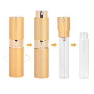 1 Stück 15ml Twist Top Aluminium leere Sprühflasche - siehe Farben in Beschreibung - Bild 1 von 2