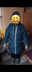 warme Damenwinterjacke, petrol, Größe M, Neu & unbenutzt - Bild 1 von 4