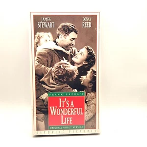 Its a Wonderful Life (VHS, 1993, Uncut Slipsleeve) - Imagen 1 de 2