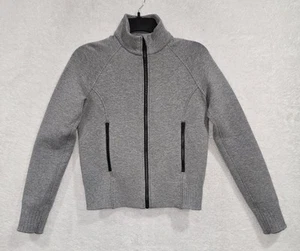 Lululemon Athetica Jacket Women's Sz 4 Heather Gray Full Zip Workout Athleisure - Picture 1 of 10