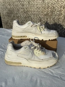 NIke Air Max Wright Zapatos para Correr Triple Blanco Para Hombre Talla 13 - Imagen 1 de 9