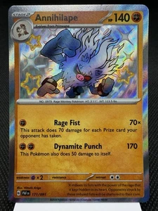 Annihilape 171/091 - Shiny Holo Rare - Paldean Fates Pokemon Karte NM - Bild 1 von 2