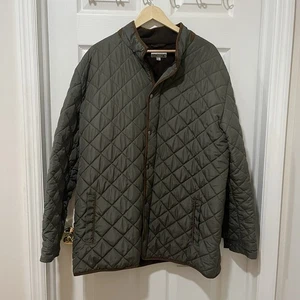 Westport Lifestyle Herren XLT Steppjacke olivgrün Fleece gefüttert Big & Tall - Bild 1 von 8