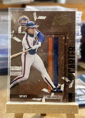 2004 Donruss Leather & Lumber - Gary Carter #89 - New York Mets - Image 1 of 2