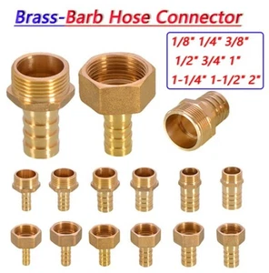 Hose Hose With BSP Inner/Outer Thread Hose Fittings Brass Hose Nipple - Picture 1 of 89