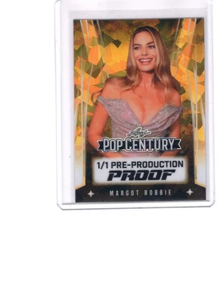 2025 LEAF POP CENTURY MARGOT ROBBIE 1/1 PRE-PRODUCTION PROOF - Image 1 of 2
