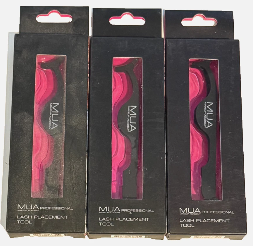 JUEGO DE 3 herramientas profesionales de colocación de pestañas MUA Foto 1 de 1