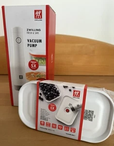 Original ZWILLING Fresh and Save Vakuumpumpe und Box 0,2 l aus Glas Gr. S - Bild 1 von 12
