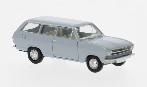 Brekina 20440 - 1/87 Opel Kadett B Caravan, Grigio, 1965 - Nuovo - Immagine 1 di 1