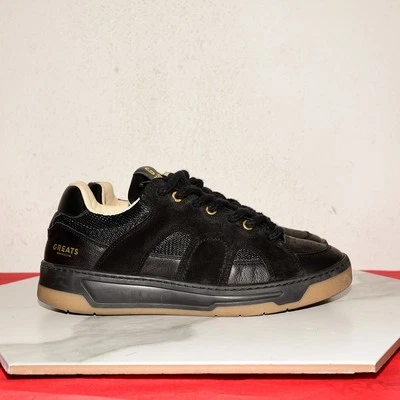 GRANDES Zapatillas bajas Brooklyn Cooper negras para hombre EE. UU. 9,5 Foto 1 de 4