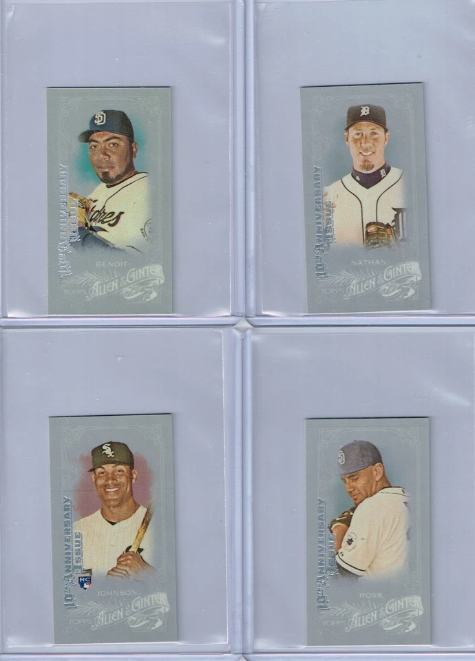 2015 TOPPS ALLEN & GINTER A&G X JOE NATHAN # 295 SP - Image 1 of 1