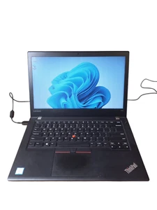 Lenovo ThinkPad T470 Laptop i5 7300U 2.60GHZ 16GB 256GB SSD Fresh Windows 11 - Picture 1 of 7