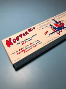 Kit hélicoptère vintage modèle ligne de commande - Neuf ancien stock - Photo 1 sur 15