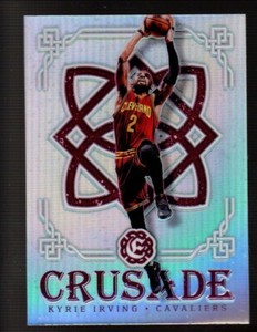 2016-17 Panini Excalibur Crusade SILVER REFRACTOR #13 Kyrie Irving Australia