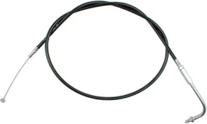 MOTION PRO 1980 FXE Super Glide Harley Davidson BLACK VINYL THROTTLE CABLE 06-00 - Picture 1 of 1