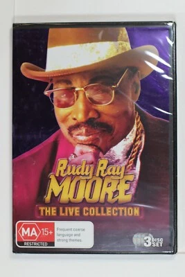 Руди Рэй Мур - The Live Collect (DVD, 3-дисковый набор) регион 0 - новый запечатанный (D854) - Изображение 1 из 2