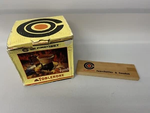 Juego de Fondue Toblerone Edición Limitada Le Creuset Hierro Fundido De Colección Raro En Caja - Imagen 1 de 24