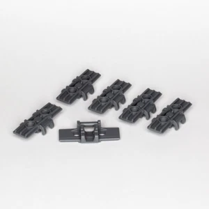 6x LEGO® Technic Kettenglieder Panzer Raupe Link dunkelgrau (57518) NEU - Picture 1 of 1