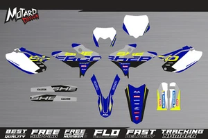 Graphics kit for Sherco SE SEF 125 - 500 2009 2010 2011 Fluo Neon Yellow Decals - Picture 1 of 6