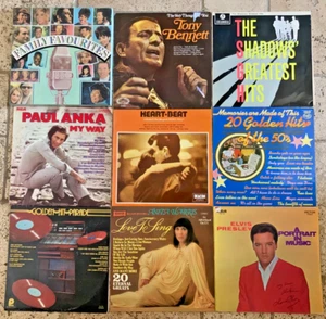 40 x 1950s/1960s POP/ROCK & ROLL LP Album Vinyl Records Bundle Job Lot 4/6 - Picture 1 of 4