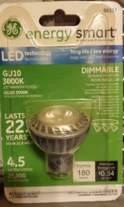GE LED Dimmable Indoor 35w Compatible 180 Lumens Light Bulb w/ GU-10 Socket Base - Picture 1 of 4