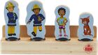 Fireman Sam 07323 Wooden 4 Pack Of Two-sided Figures Quality, Durable Fsc Sustai