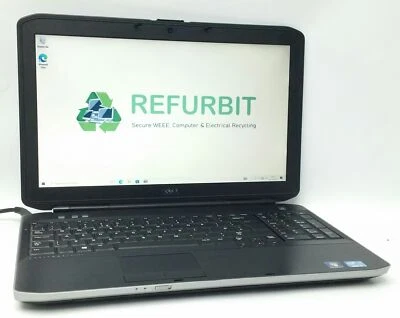 Dell Windows Laptop PC Latitude E5530 - i5-3340M @ 2.7 - 4GB RAM - 15.6" - 24... - Image 1 of 4