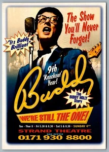 Postcard Theatre 1995 Buddy The Buddy Holly Story Strand Theatre Aldwych London - Picture 1 of 2