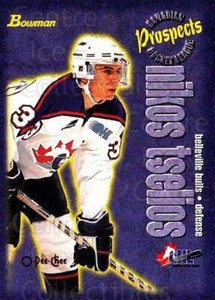 1997 Bowman CHL OPC Parallel #138 Nikos Tselios