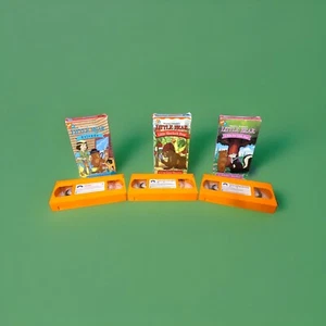 Vintage Little Bear VHS Tapes - Nick Jr. Childrens - Lot of 3 - Picture 1 of 3