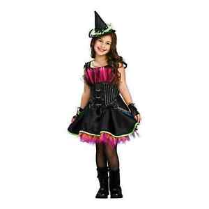 Girl's Rubies Drama Queens Rockin' Out Witch Costume NEW NIP Size Medium 8 10