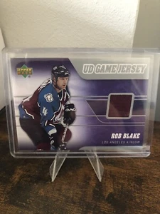 2006-07 Upper Deck Series 1 - UD Game Jersey - Rob Blake #J-BL (HOF)!!! - Picture 1 of 2